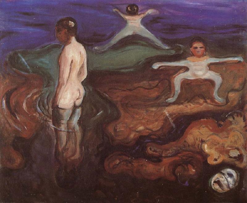 Edvard Munch The body in the bath